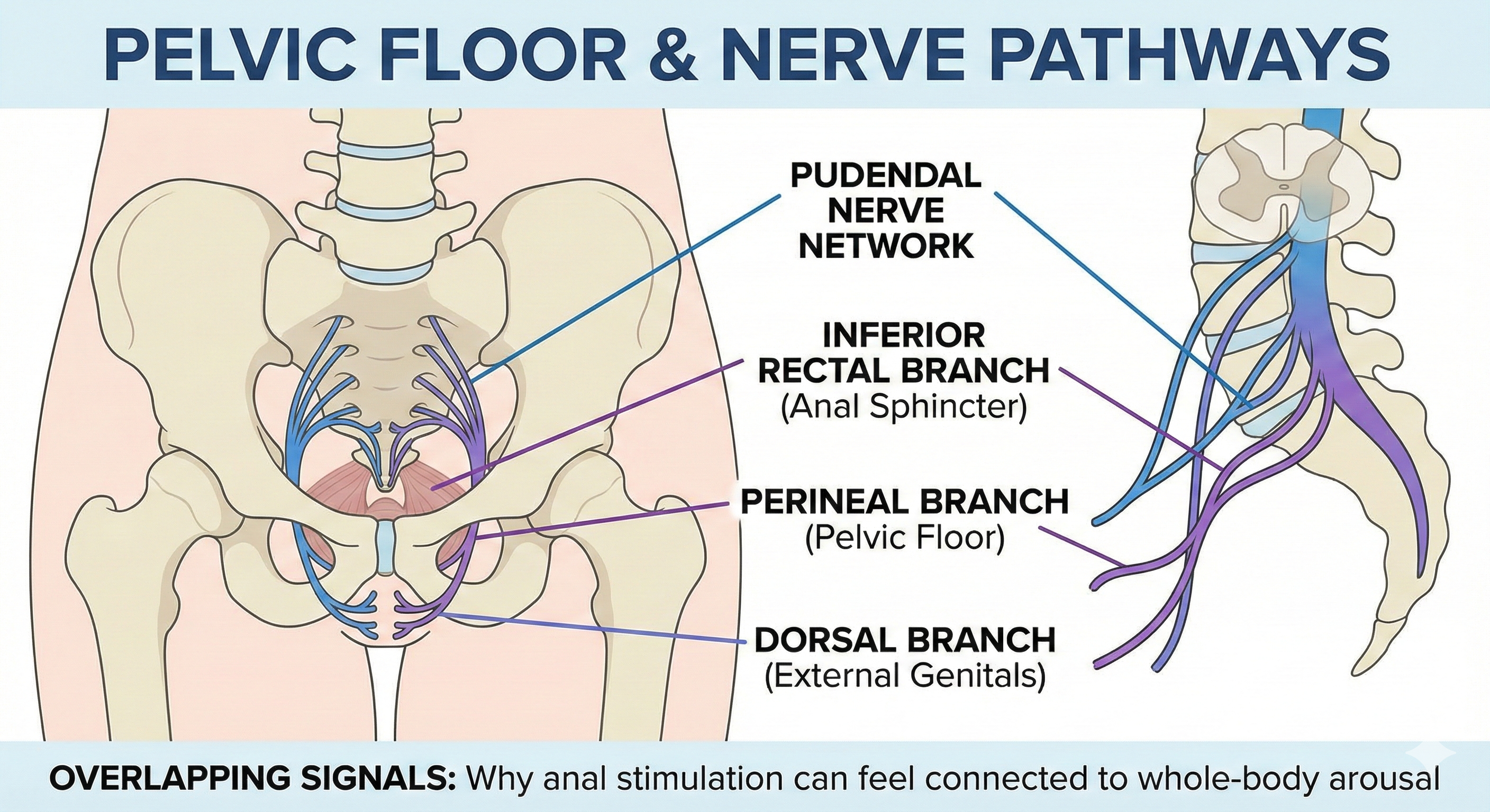 アナルオーガズムのサポート図